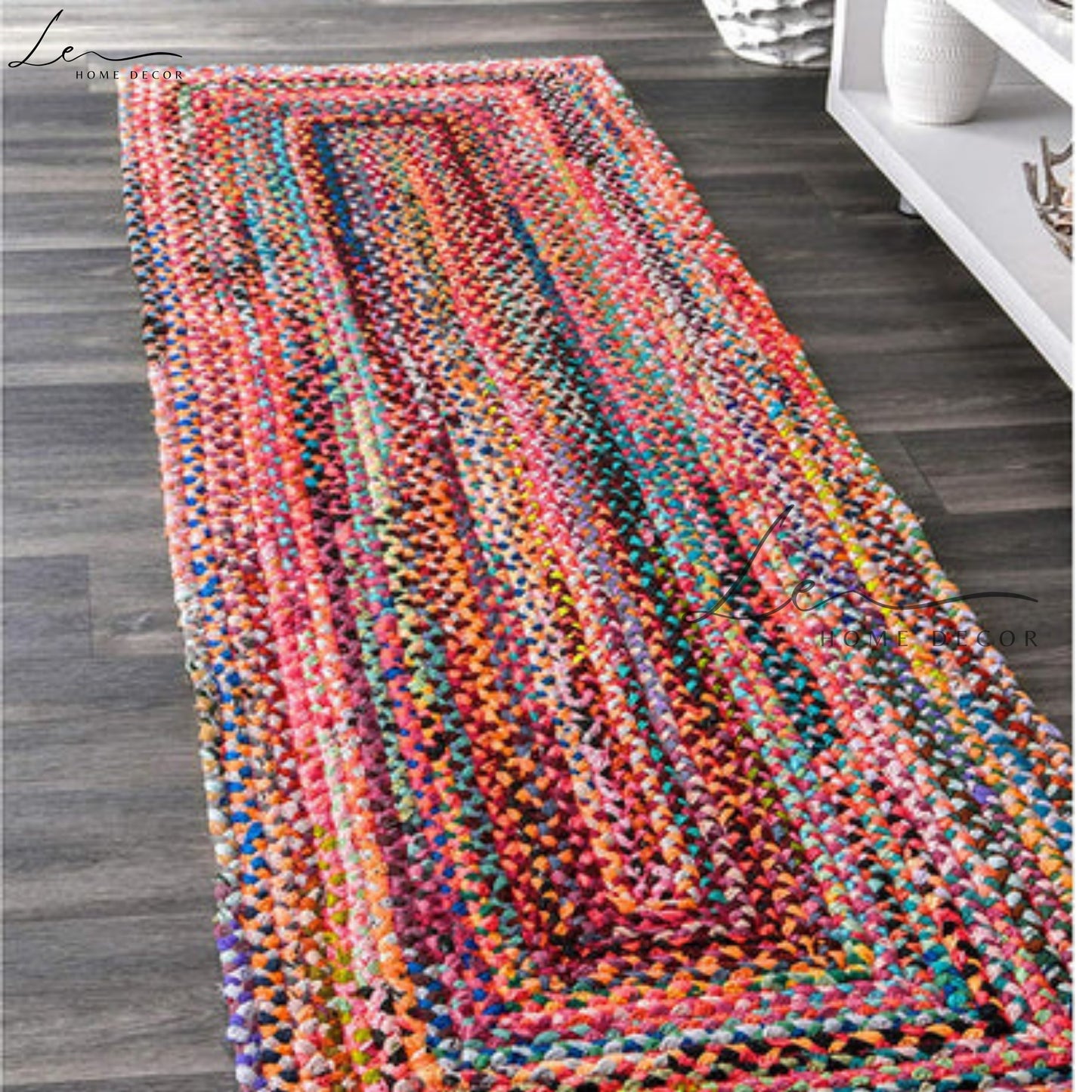 Hand Woven Chindi Carpet