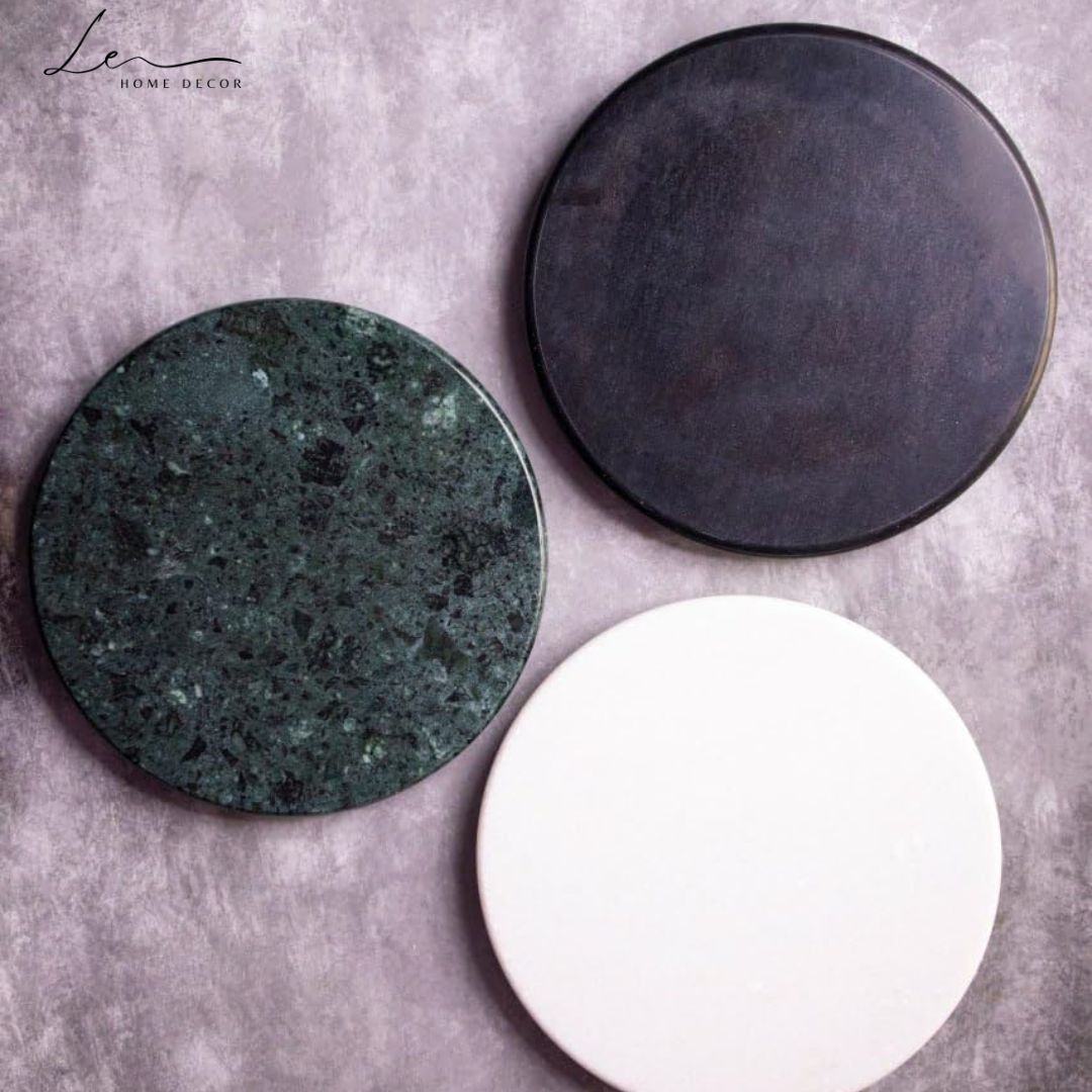 Marble Chakla for Kitchen - Round