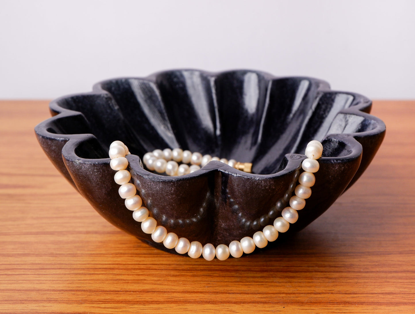 Black Marble Catchall Bowl