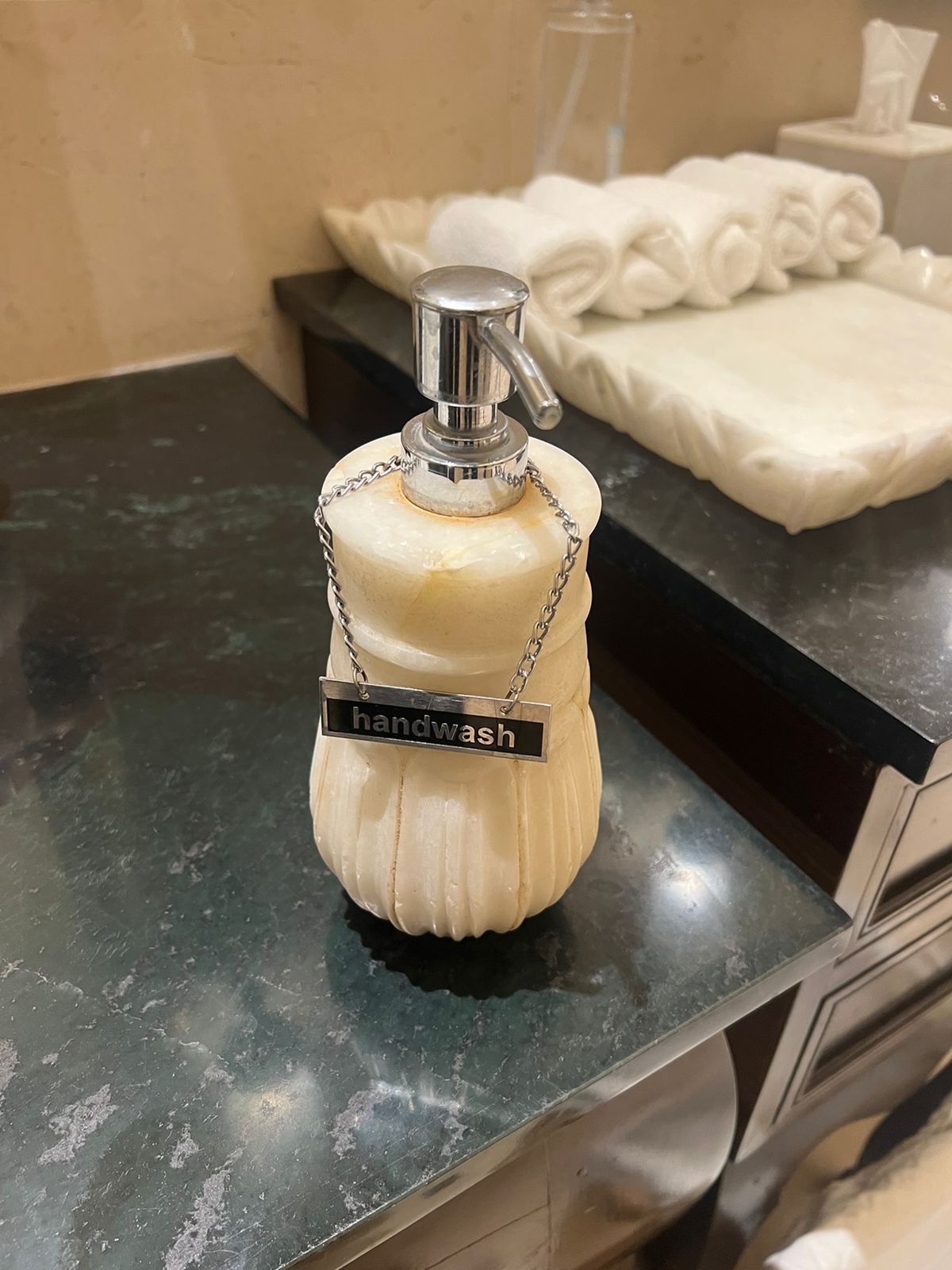 Mughal Marble Bathroom Set