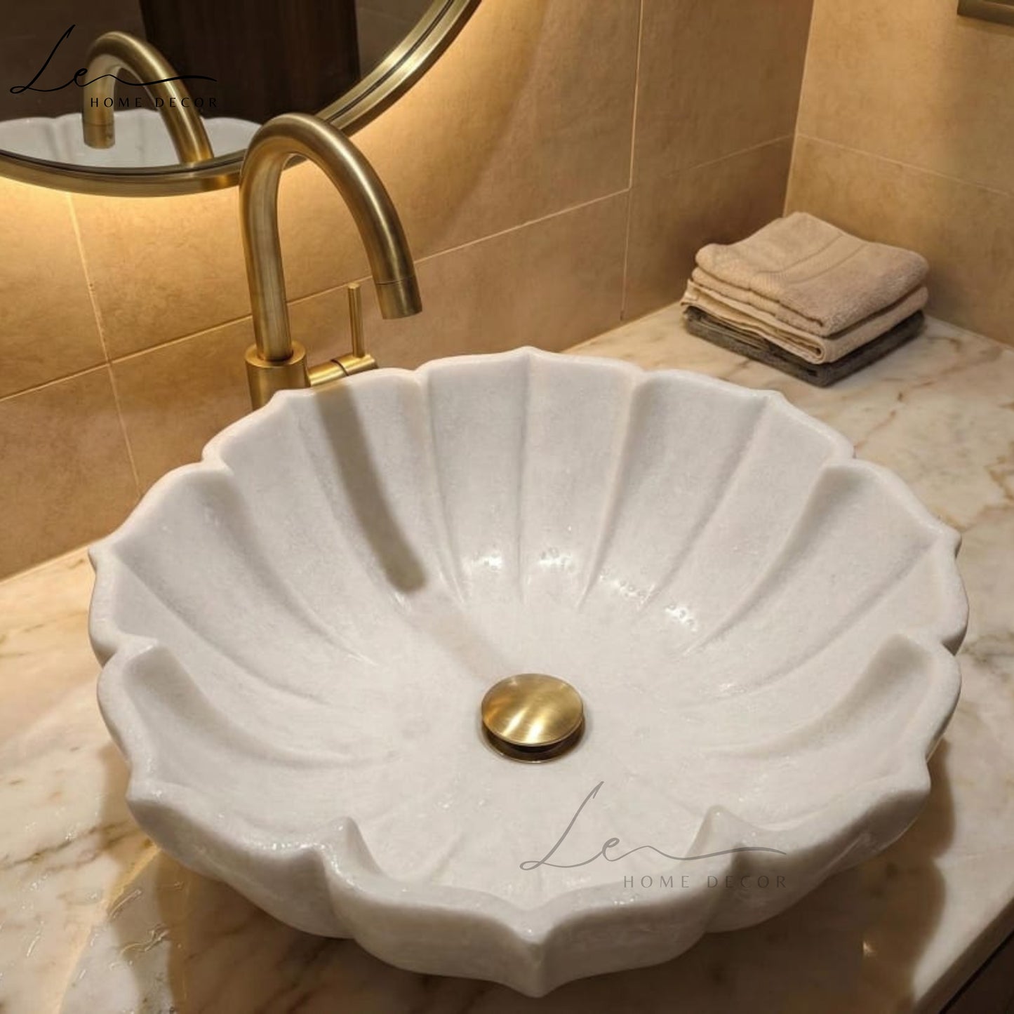 Ashtkon Marble Wash Basin Sink