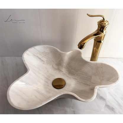 The Amoeba Marble Wash Basin