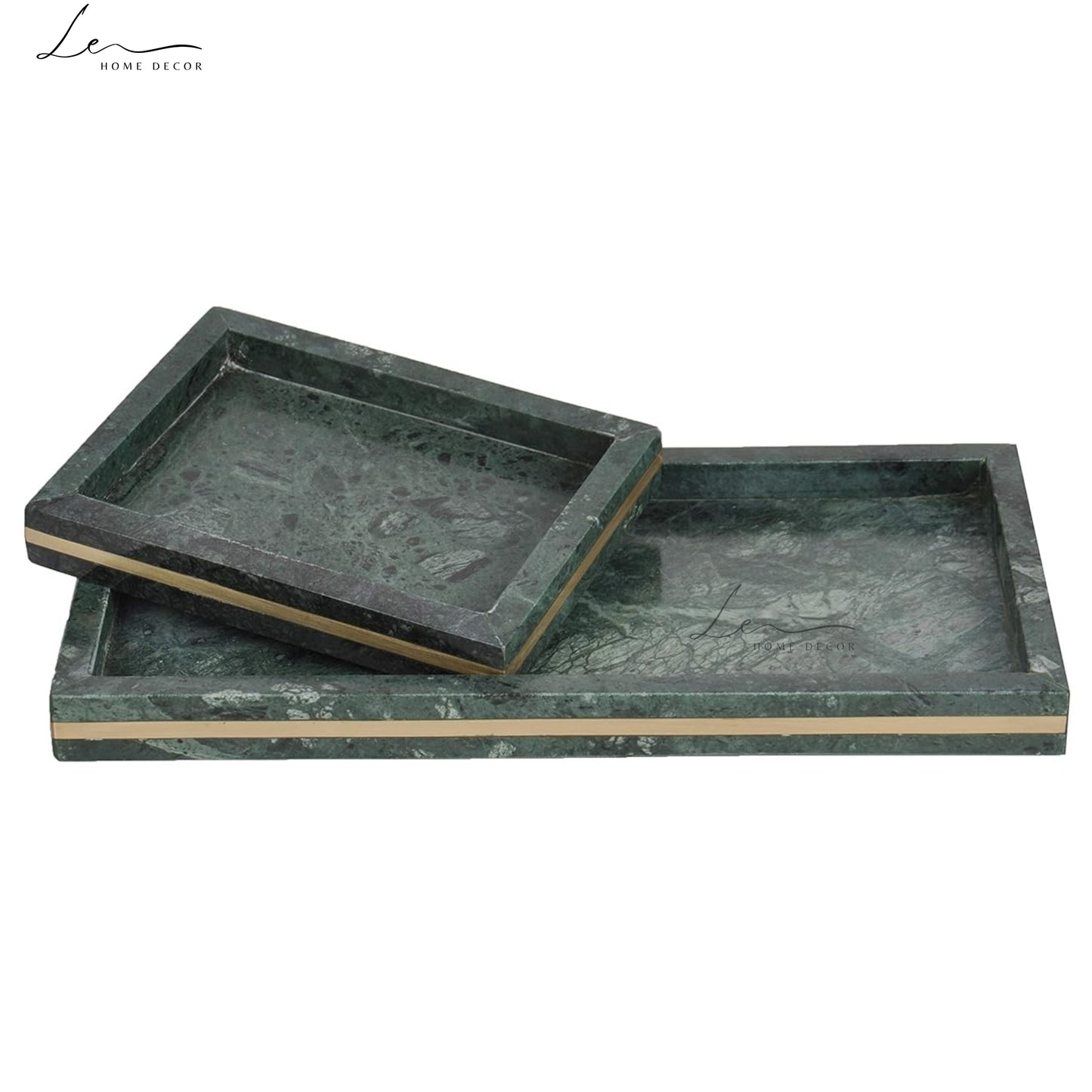 Green Marble Bathroom Set of 4