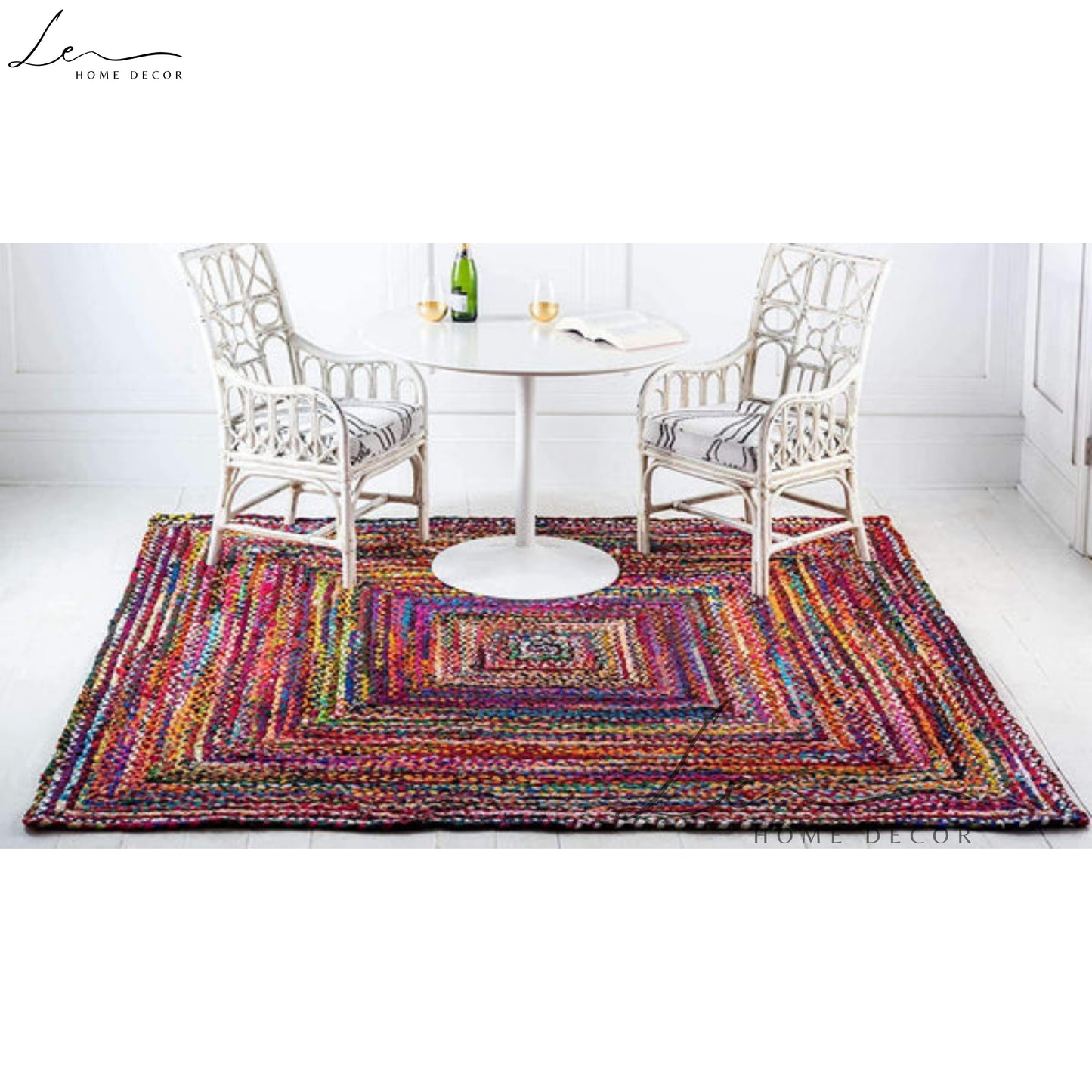 Hand Woven Chindi Carpet