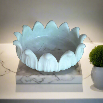 Lotus Flower Marble Wash Basin