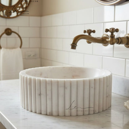 Pearly Marble Sink