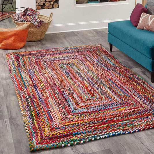 Hand Woven Chindi Carpet