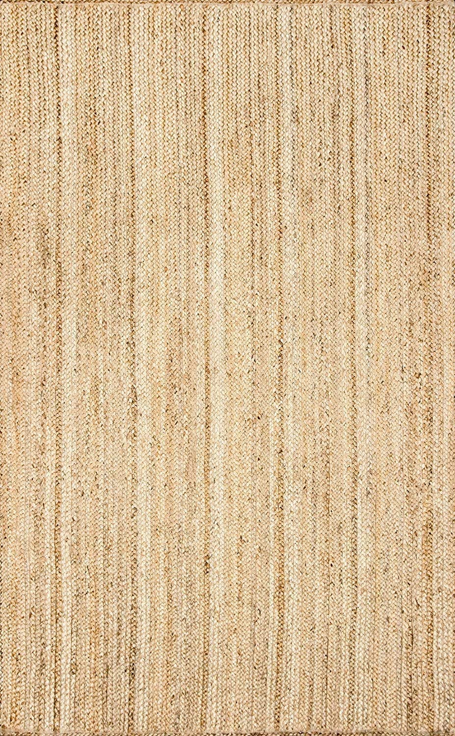 Natural Jute Braided Area Rug