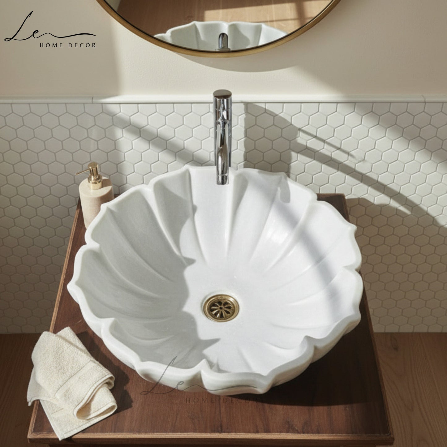 Ashtkon Marble Wash Basin Sink
