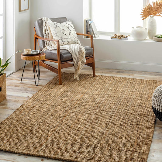 Hand Woven Reversible Jute Carpet