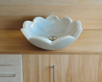 The Daisy Marble Wash Basin